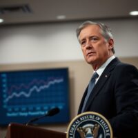 Federal Reserve official discussing monetary policy independence from oil price fluctuations at