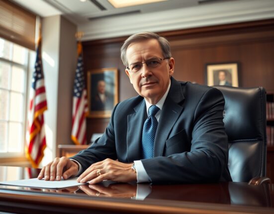 Federal Reserve Governor Christopher Waller discussing central bank policy independence in official setting