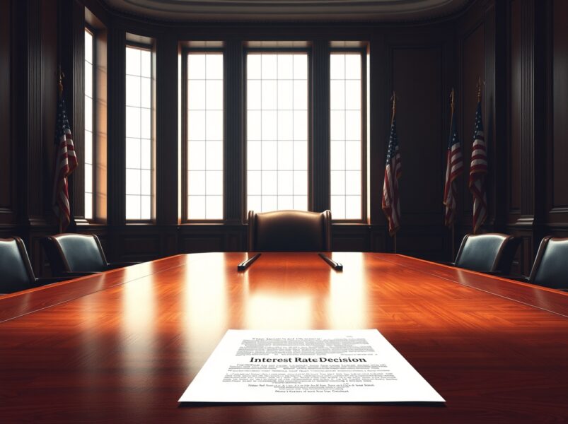 Federal Reserve Set to Hold Interest Rates Steady as Powell Farewell as Chair Looms