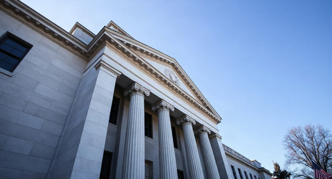 Exterior view of the Federal Reserve building in Washington, D.C.