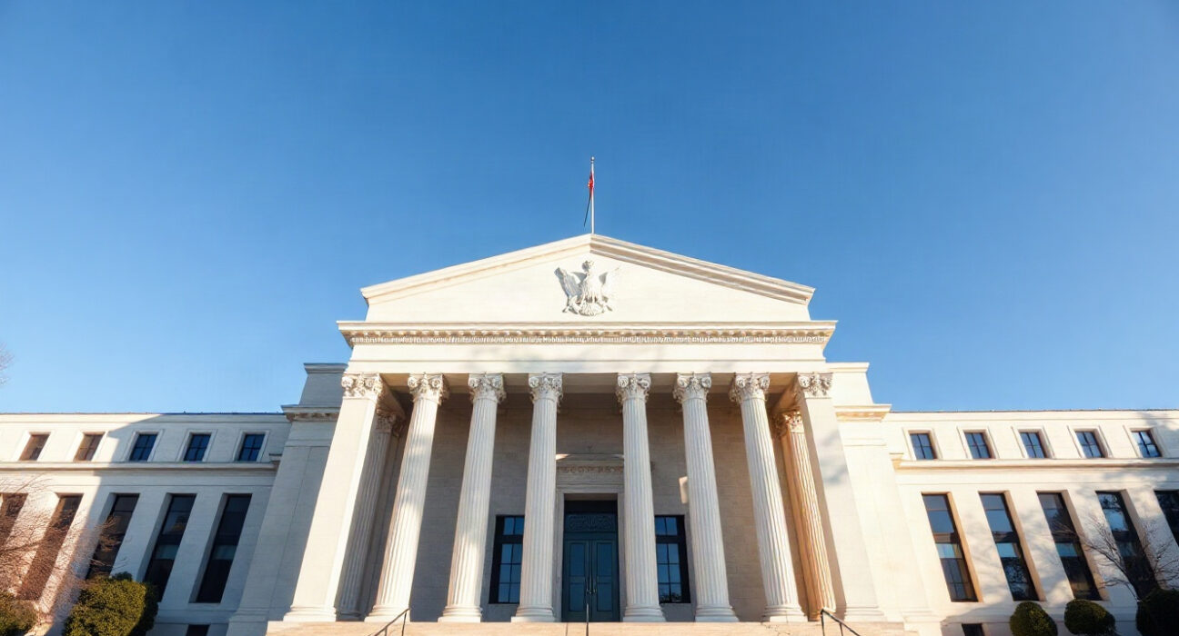 Federal Reserve Board building in Washington, D.C., where monetary policy decisions are made.