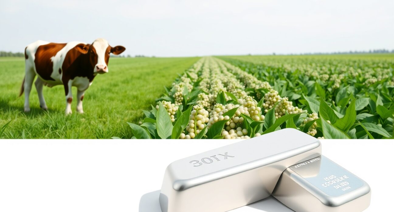 Feeder cattle, soybeans, and silver represent contrasting commodity market trends