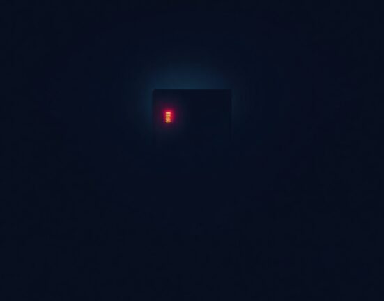 Server rack with red warning light symbolizing Felix DEX shutdown