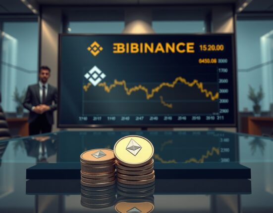 Fenbushi Capital ETH deposit to Binance triggers sell-off fears in the cryptocurrency market