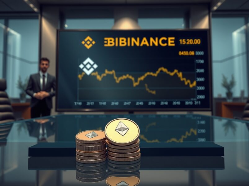 Fenbushi Capital ETH deposit to Binance triggers sell-off fears in the cryptocurrency market