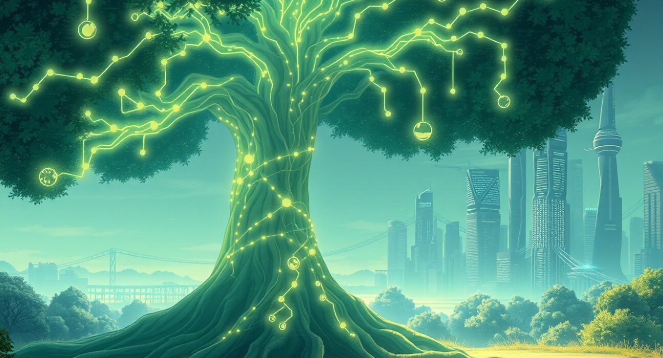 Fenbushi Capital's strategic Ethereum management and staking shift visualized as a digital ecosystem.