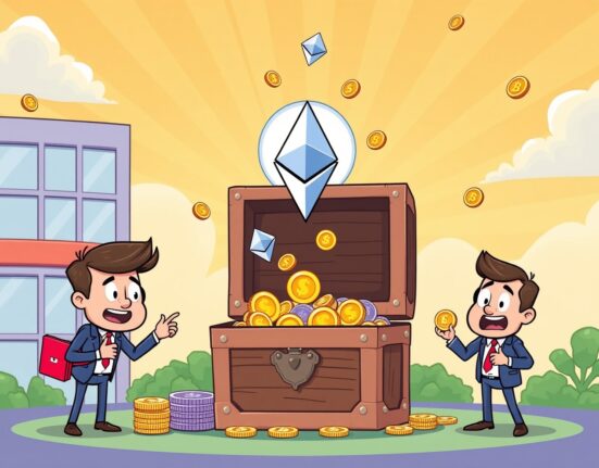 Corporate ETH share buyback strategy with Ethereum coins transforming into shareholder value