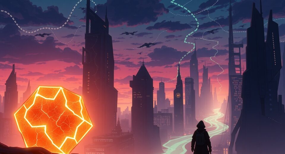 Blockchain lender Figure data breach aftermath showing compromised digital security and customer data exposure.