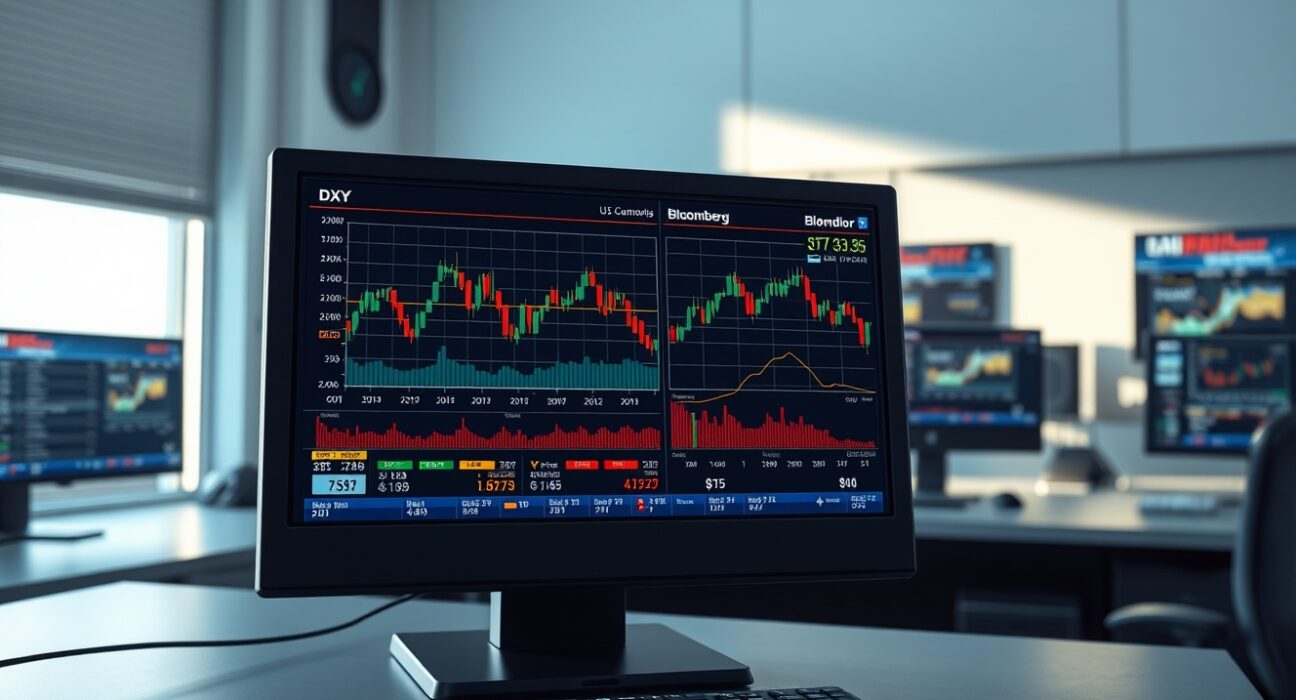 Financial analysis of US Dollar and Oil price movements stalling ahead of central bank decisions.