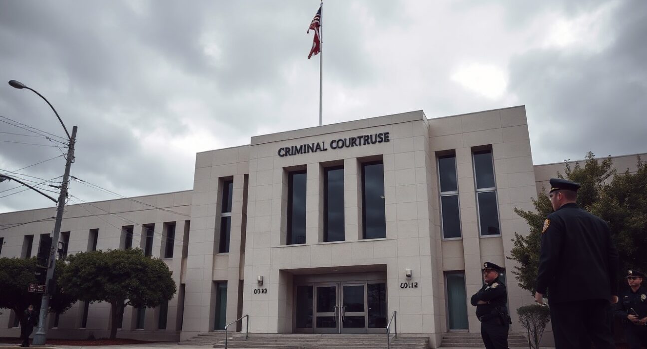 Los Angeles courthouse where former LAPD officer was sentenced for Bitcoin theft