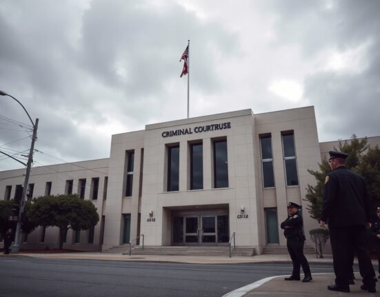 Los Angeles courthouse where former LAPD officer was sentenced for Bitcoin theft