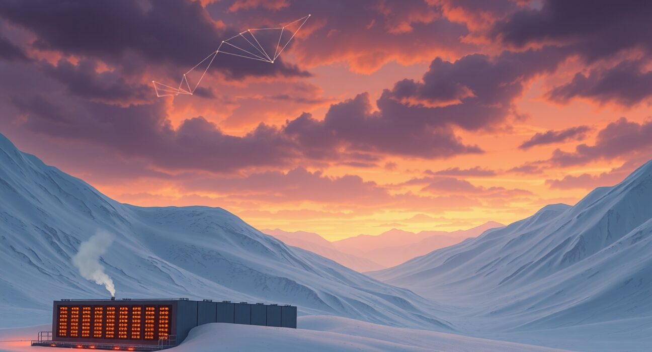 Foundry USA Bitcoin mining facility impacted by a severe winter storm, disrupting the network hashrate.