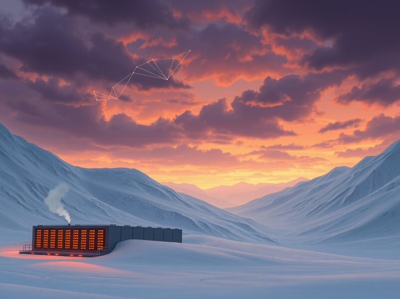 Foundry USA Bitcoin mining facility impacted by a severe winter storm, disrupting the network hashrate.