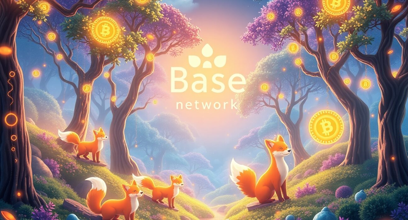 Fraction AI's Signature Agents managing stablecoin strategies on the Base blockchain network