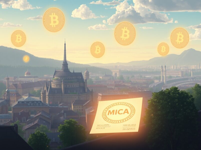 फ्रांस की क्रिप्टोकरेंसी फर्मों के लिए MiCA लाइसेंस आवश्यकता नियामक अनुपालन समय सीमा के साथ
