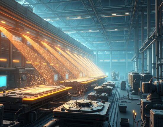 Freeform's AI-powered laser 3D printing system manufacturing precision metal components