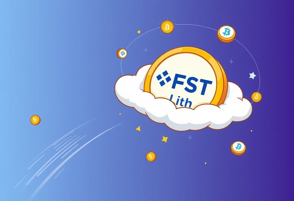 A vibrant cartoon depicting the upcoming FreeStyle Classic (FST) listing on Binance Alpha, symbolizing new opportunities for early-stage crypto projects.