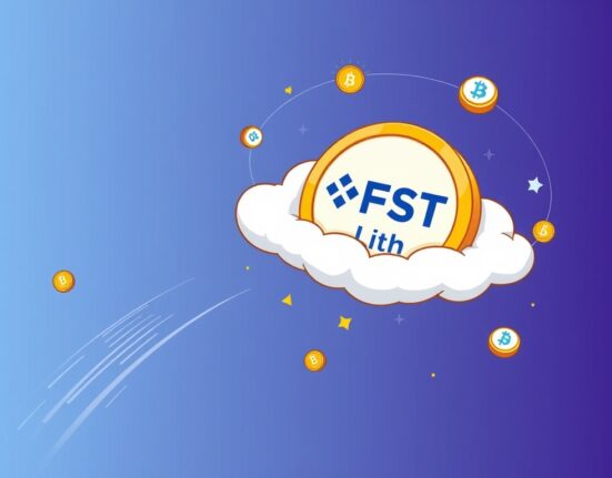 A vibrant cartoon depicting the upcoming FreeStyle Classic (FST) listing on Binance Alpha, symbolizing new opportunities for early-stage crypto projects.