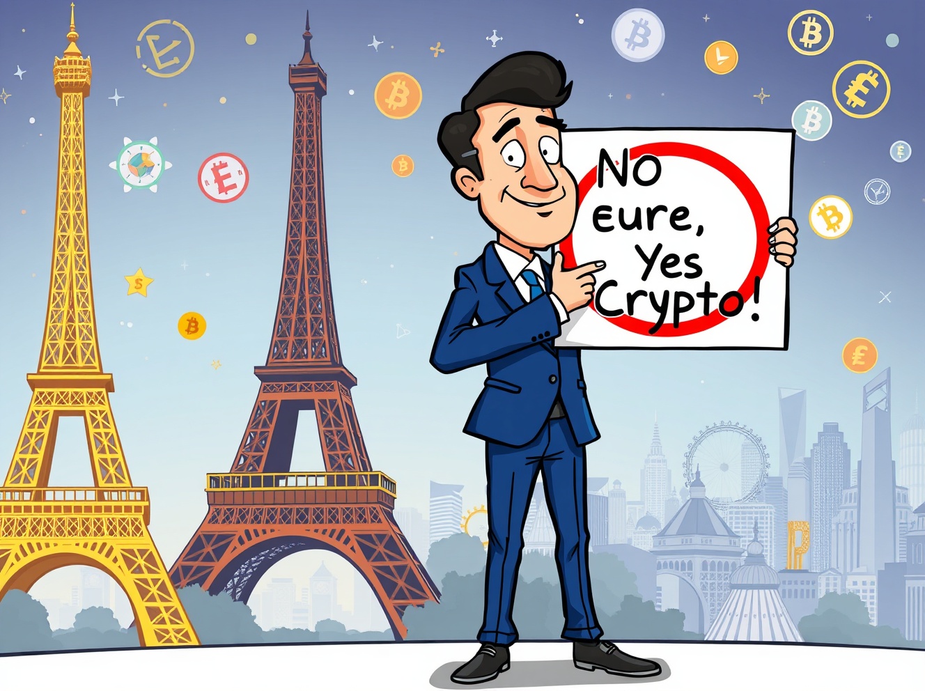 Crucial Digital Euro Ban Proposed by French Lawmaker, Championing Crypto
