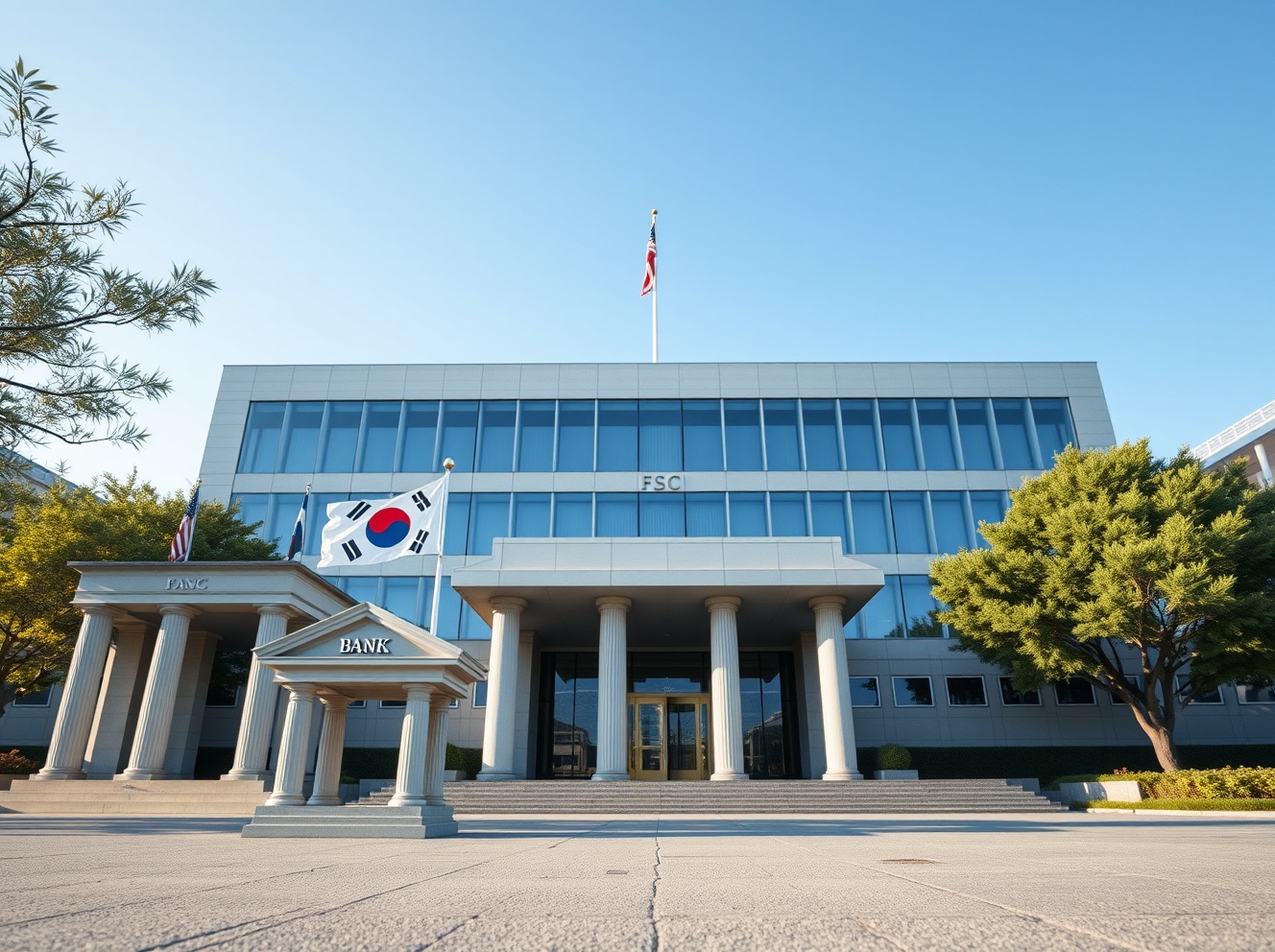 South Korea’s FSC Reviews Hana Bank’s Dunamu Stake for Banking-Commerce Rule Breach