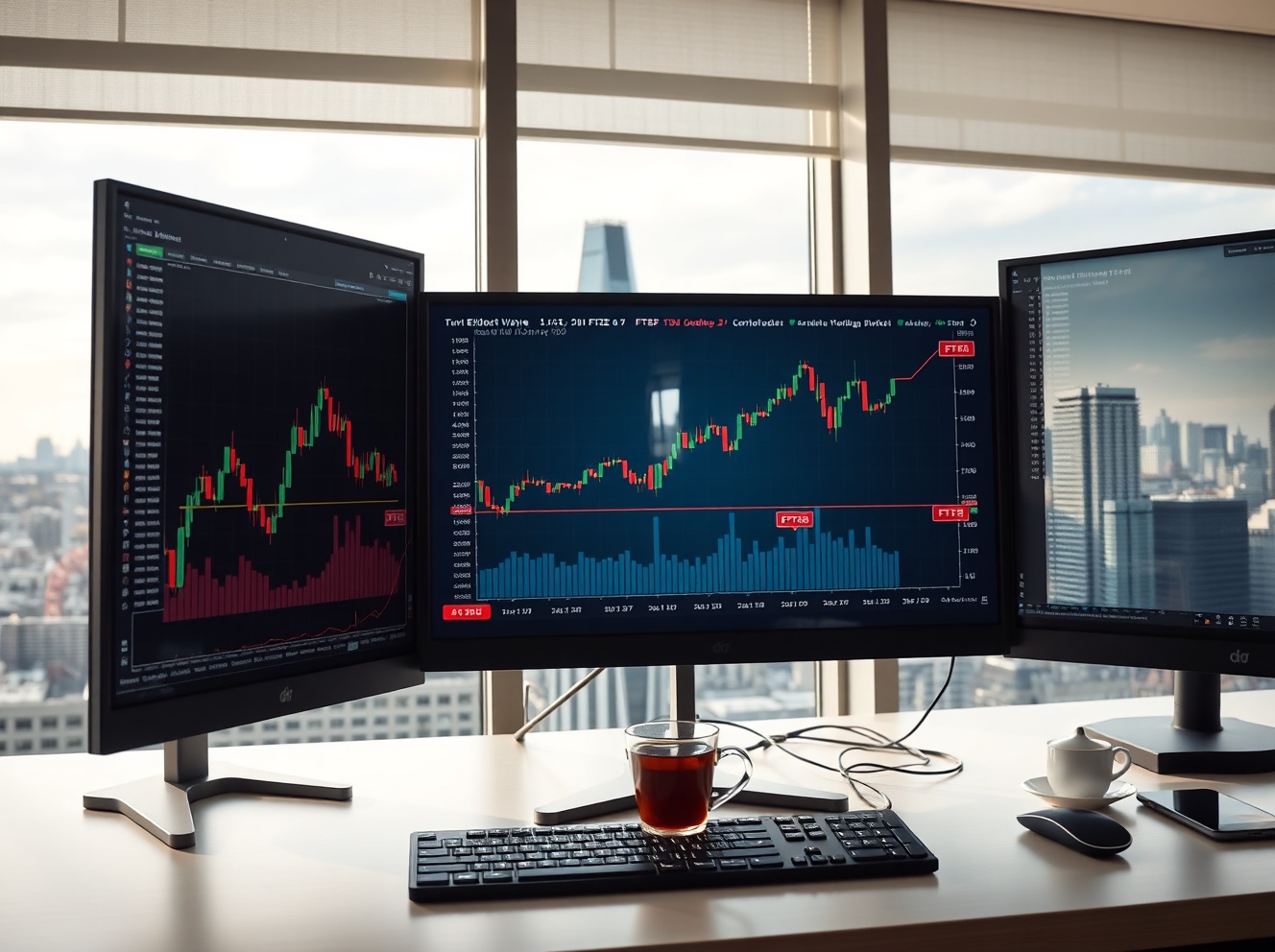 FTSE 100 Elliott Wave Analysis: Rally Potential After Three-Wave Pullback
