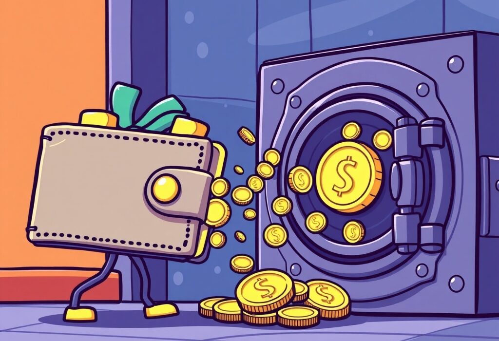 Cartoon showing a large amount of FTX Alameda SOL unstaking, representing significant digital asset movement for creditor repayments.