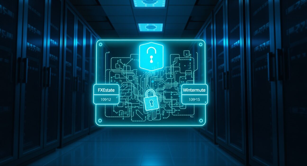 Blockchain transaction visualization representing the FTX ZRO token transfer to Wintermute.