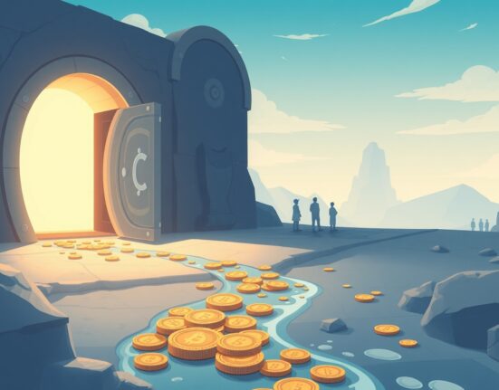 Symbolic representation of the FTX creditor repayment process and financial restoration.