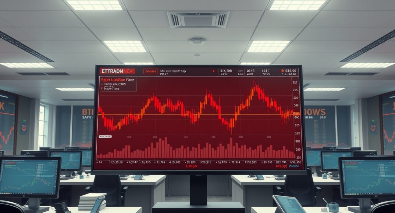 Analysis of $100 million cryptocurrency futures liquidation event on major trading exchanges.
