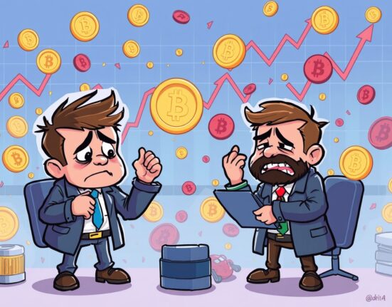 Massive futures liquidated causing cryptocurrency market chaos and trader distress