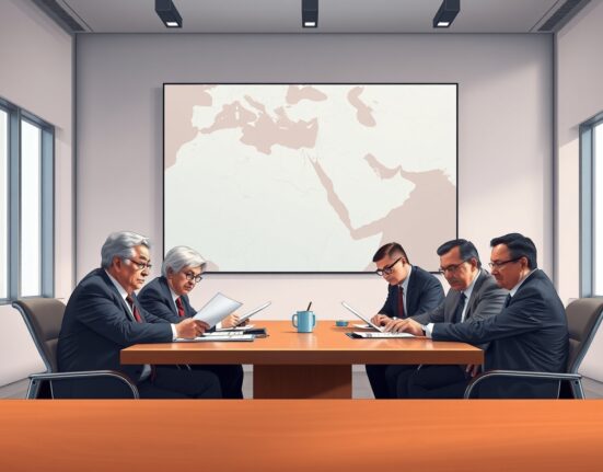 G7 finance ministers discussing economic risks from Middle East conflict at urgent meeting