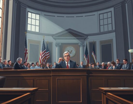 Senate Banking Committee hearing with senators discussing crypto regulation, illustrating the urgency of the Clarity Act before midterms.