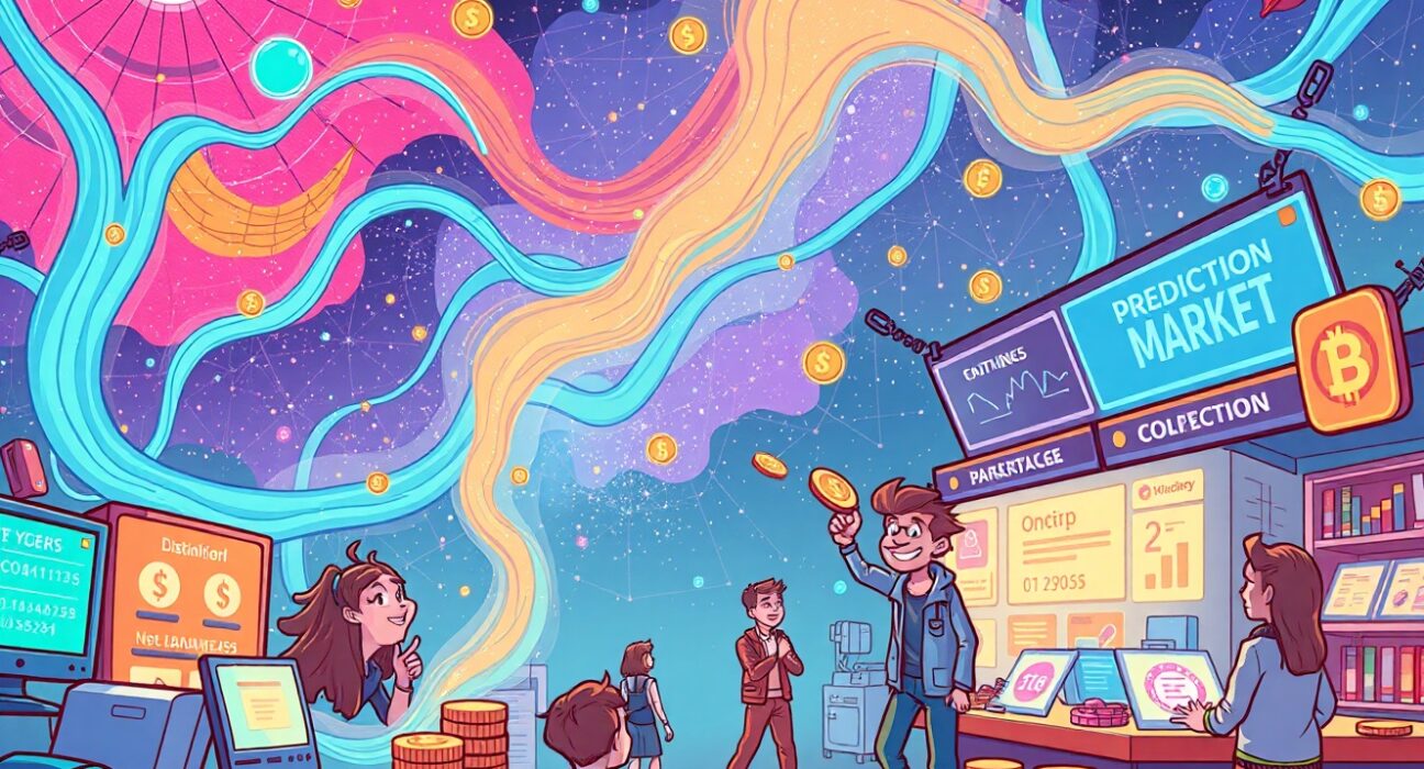 Galaxy Digital market maker connecting to prediction markets with data streams and token exchange