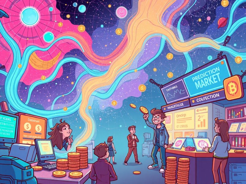 Galaxy Digital market maker connecting to prediction markets with data streams and token exchange