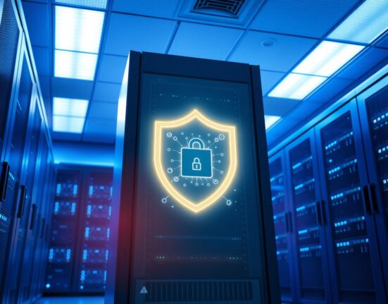 Galaxy Digital testnet security breach protection with digital firewall shield securing blockchain infrastructure.