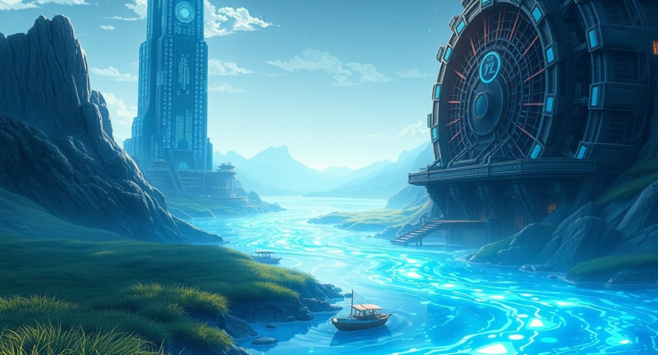 Galaxy Digital's USDT deposit to Binance visualized as a flow of digital value between institutions.