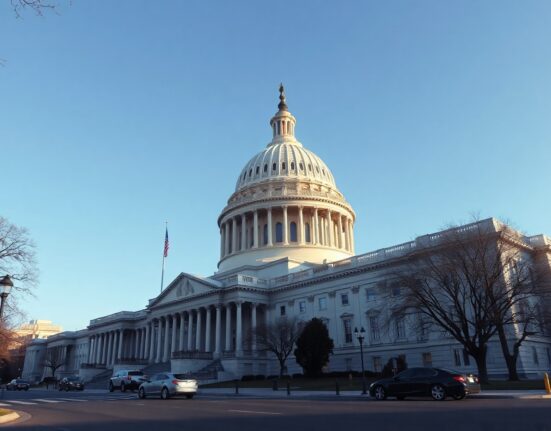 U.S. Capitol building in Washington, D.C., symbolizing legislative uncertainty over crypto regulation.