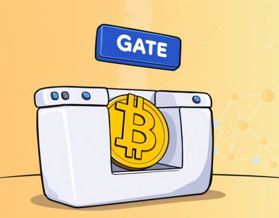 Cartoon illustration of sBTC integration on a crypto exchange, symbolizing new trading opportunities for Bitcoin Layer 2.