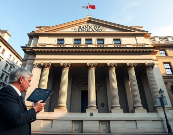 Bank of England building analysis with GBP currency forecast and Deutsche Bank insights