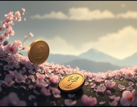 GBP/JPY forecast showing technical breakdown as British Pound slides against Japanese Yen.