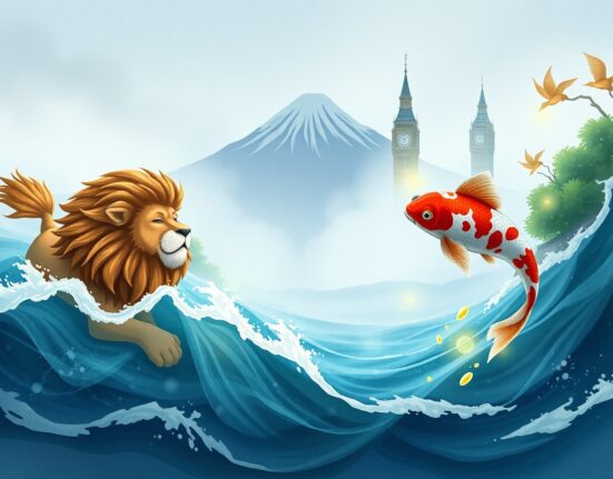 GBP/JPY currency pair breaking through technical resistance levels toward 212.00 target