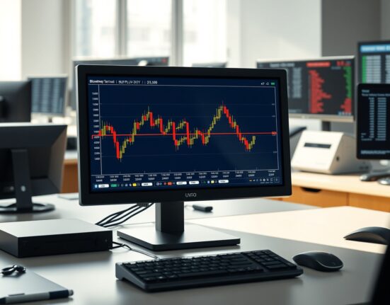 GBP/JPY forecast analysis on a trading terminal ahead of UK inflation data release.