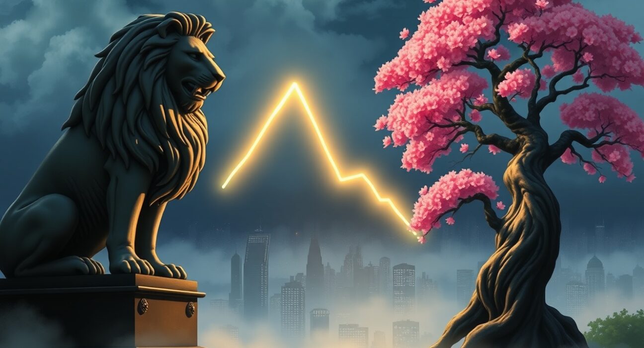 Analysis of GBP/JPY currency pair hitting an 8-week low due to strong Japanese Yen demand.