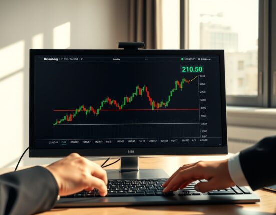 GBP/JPY currency pair analysis on a financial trading terminal after UK economic data release.