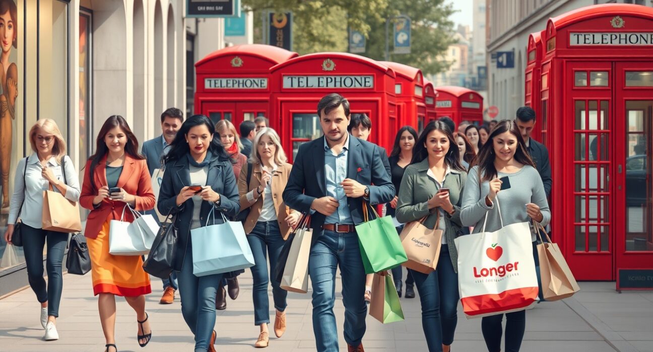 UK retail resilience supporting British Pound Sterling amid economic data fluctuations in London shopping district