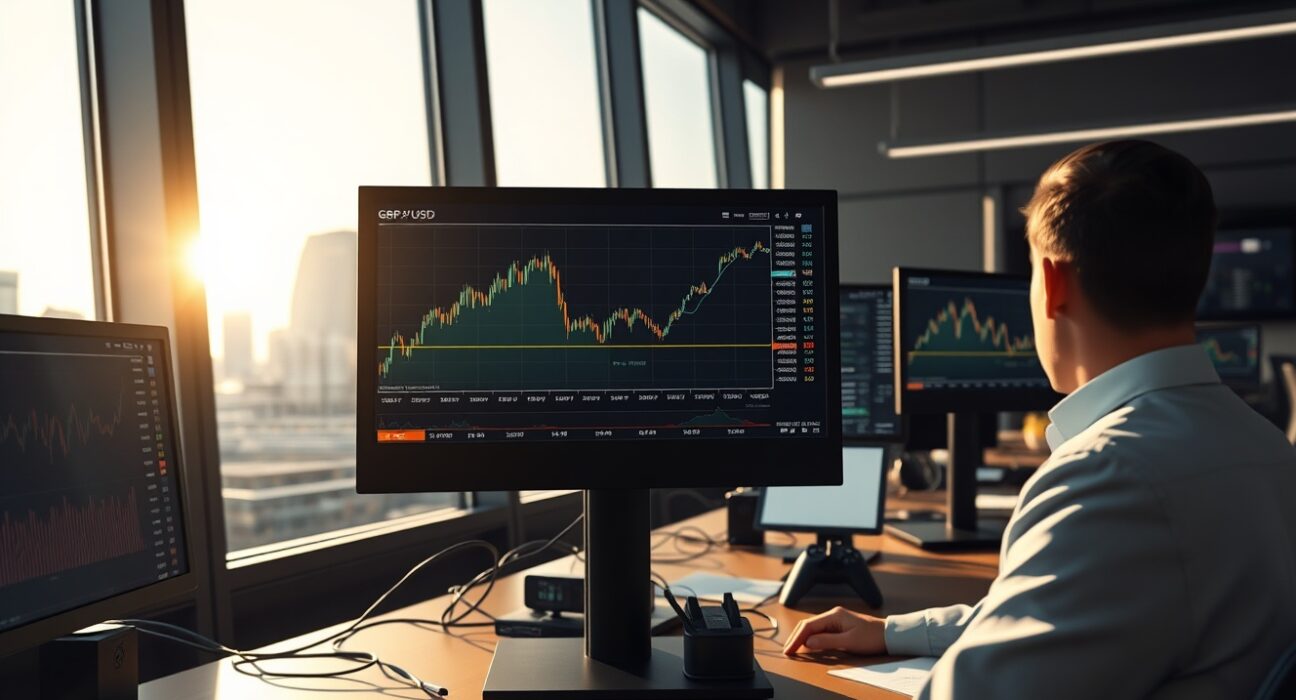 GBP/USD currency trading analysis showing upward movement following Pakistan geopolitical developments
