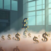 GBP/USD currency pair analysis showing British pound strength against US dollar amid trade uncertainty