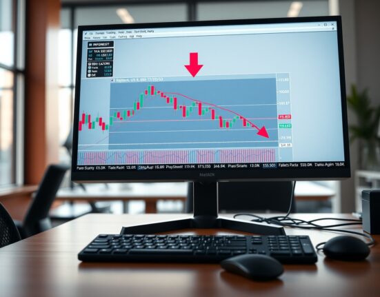 Forex trading screen showing GBP/USD and EUR/USD charts with failed rally signals