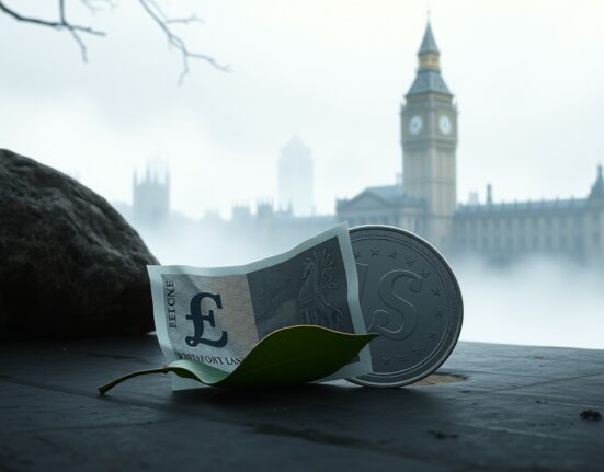 GBP/USD exchange rate decline influenced by UK political uncertainty and Bank of England policy.