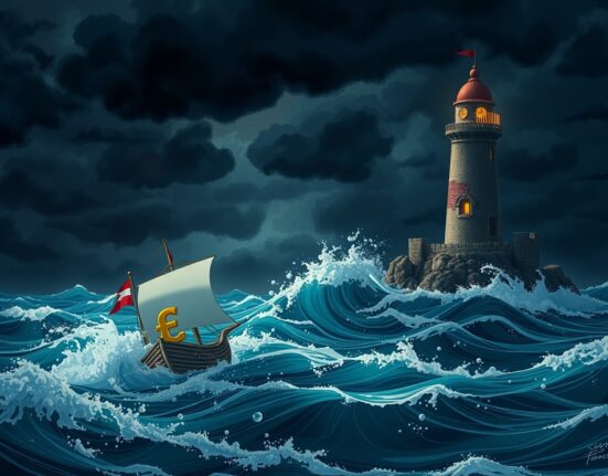 GBP/USD forecast showing breakdown below key 1.3300 support level amid geopolitical uncertainty.